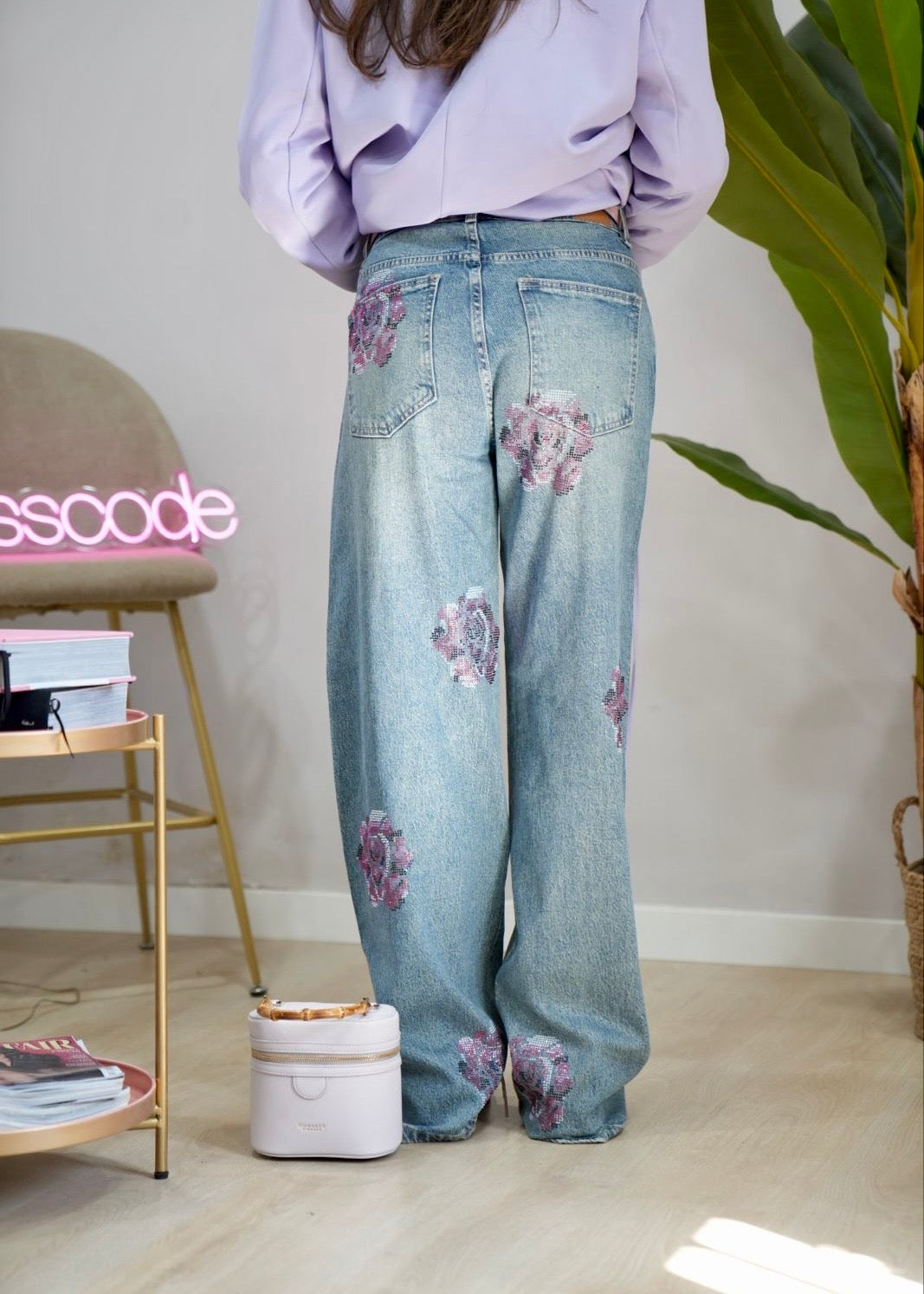 Jeans peonie