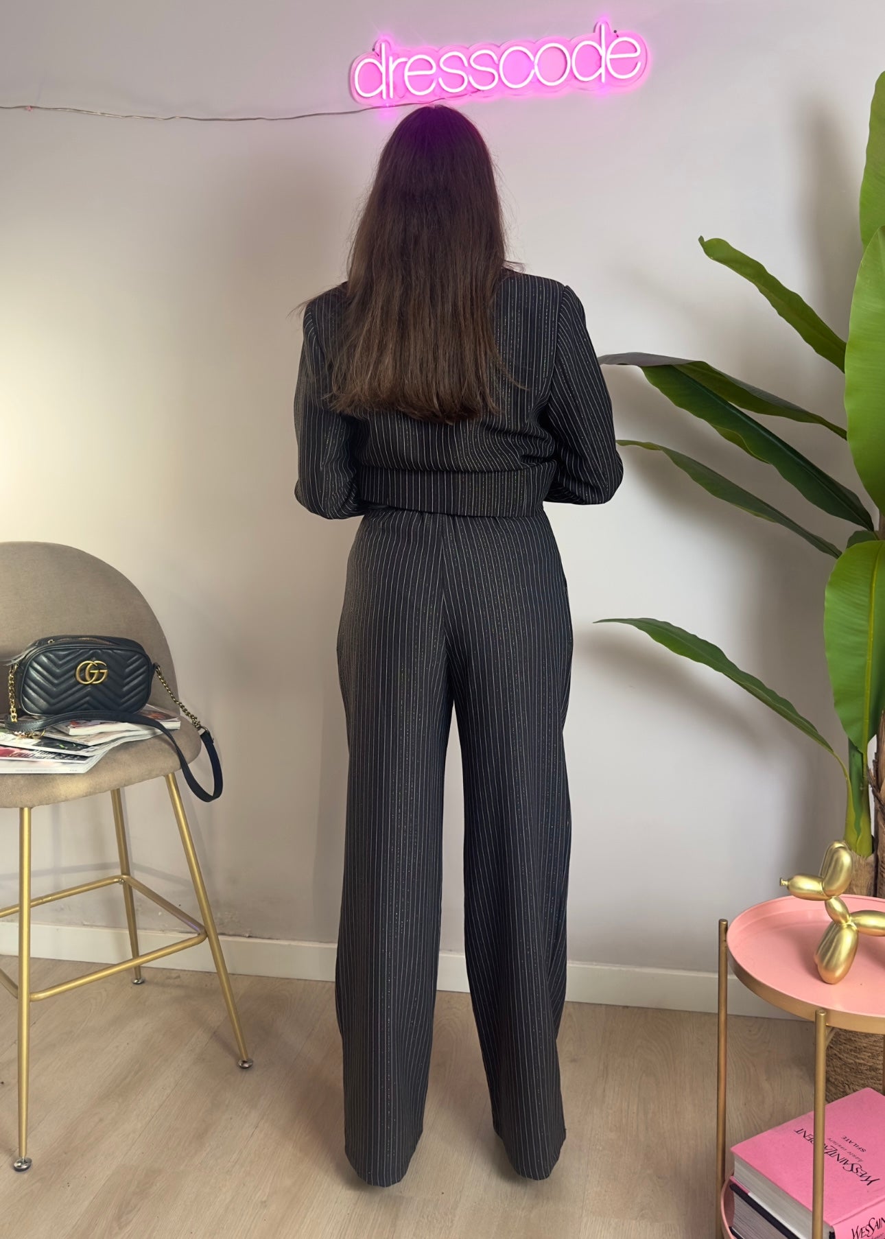 Tailleur lurex
